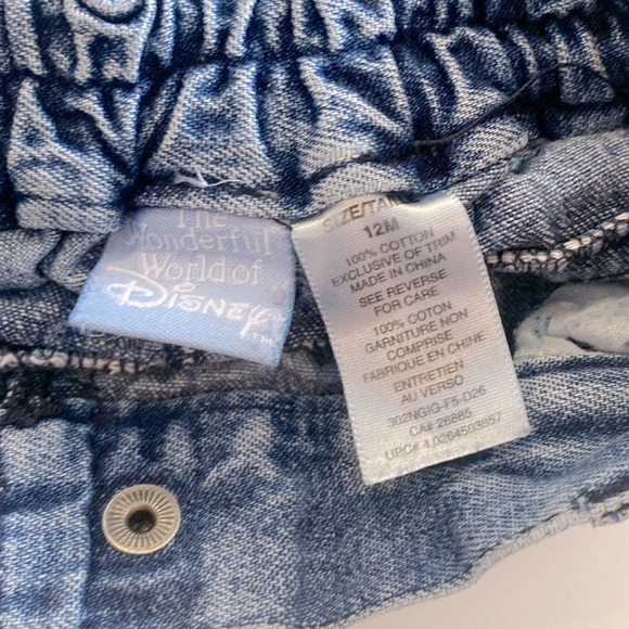 Jeans with Winnie The Pooh embroidery size 12 months - Picture 6 of 6